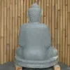  Product image 4 of the product “Seated Buddha made of Riverstone in Dhyana position - gesture of meditation, H. 80cm. ”